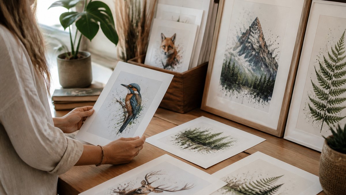 How to Find Unique Art Prints for Nature Lovers