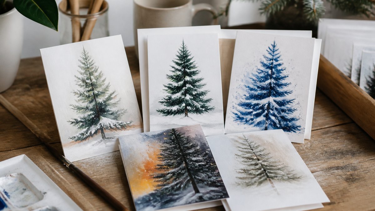 Studio Cards Xmas Trees: A 2026 Guide to Fine Art Designs - Bella Leaf Studio