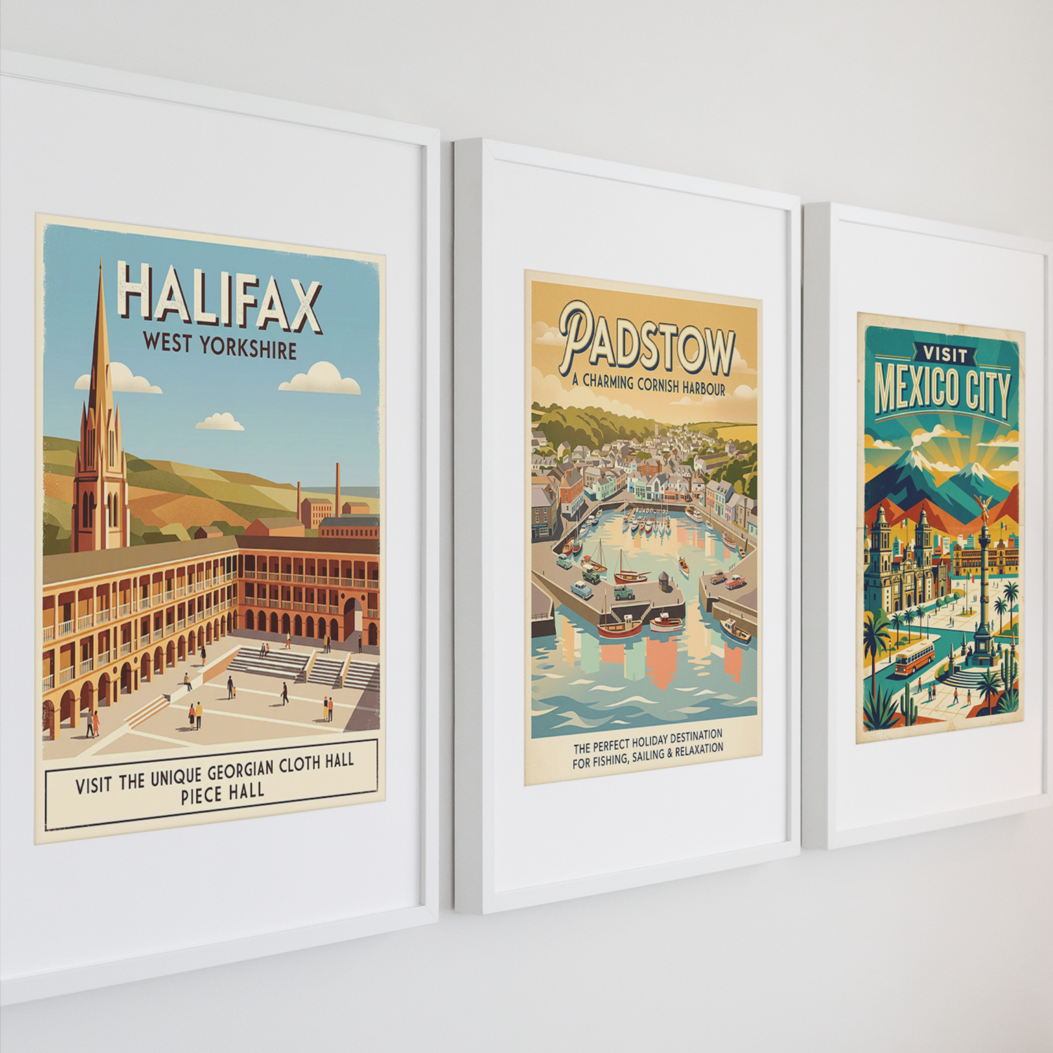 Retro Travel Series – Vintage‑Inspired Destination Art Prints