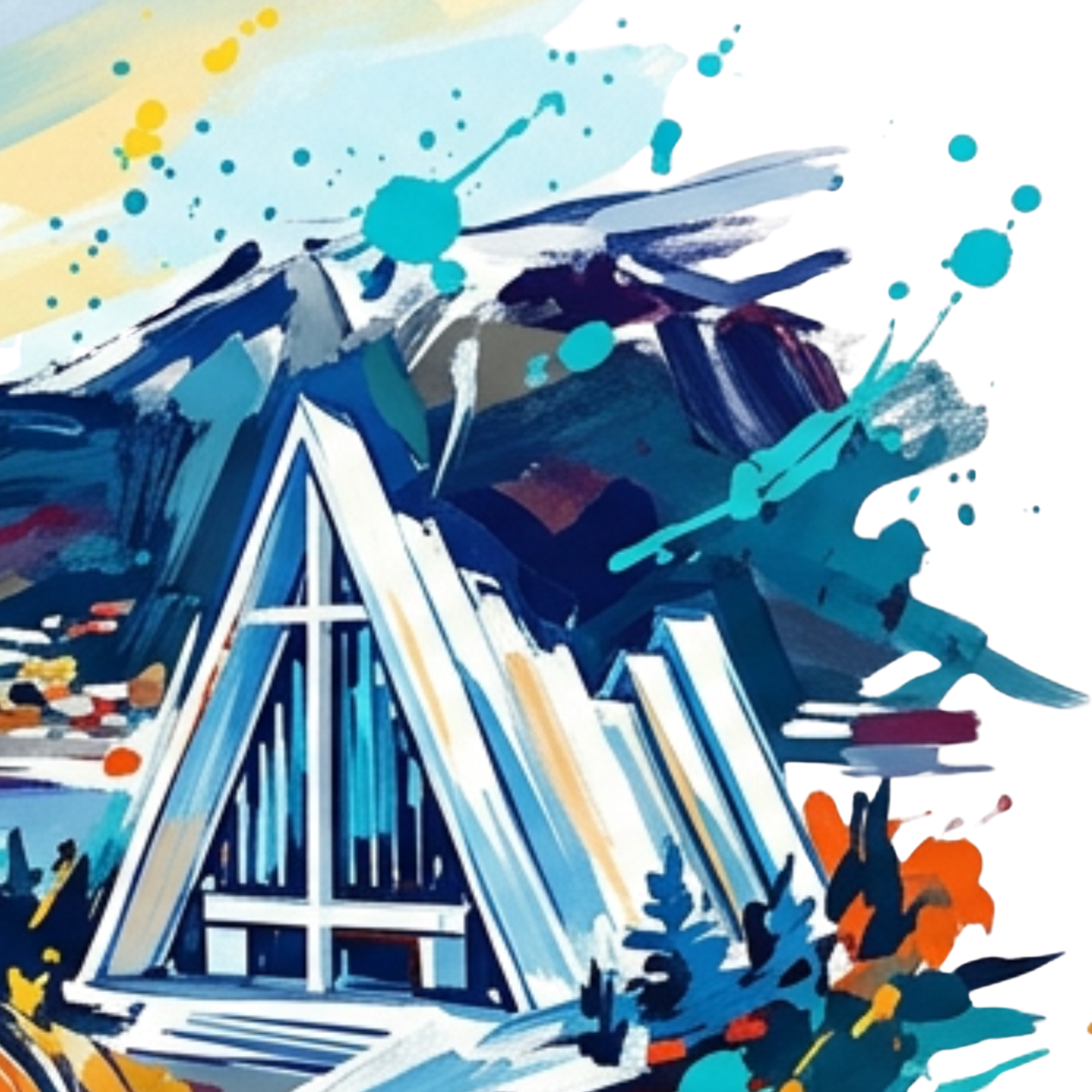 Tromsø Triptych Art Print – One Image Across Three Panels | Modern Coloursplash Nordic Landscape