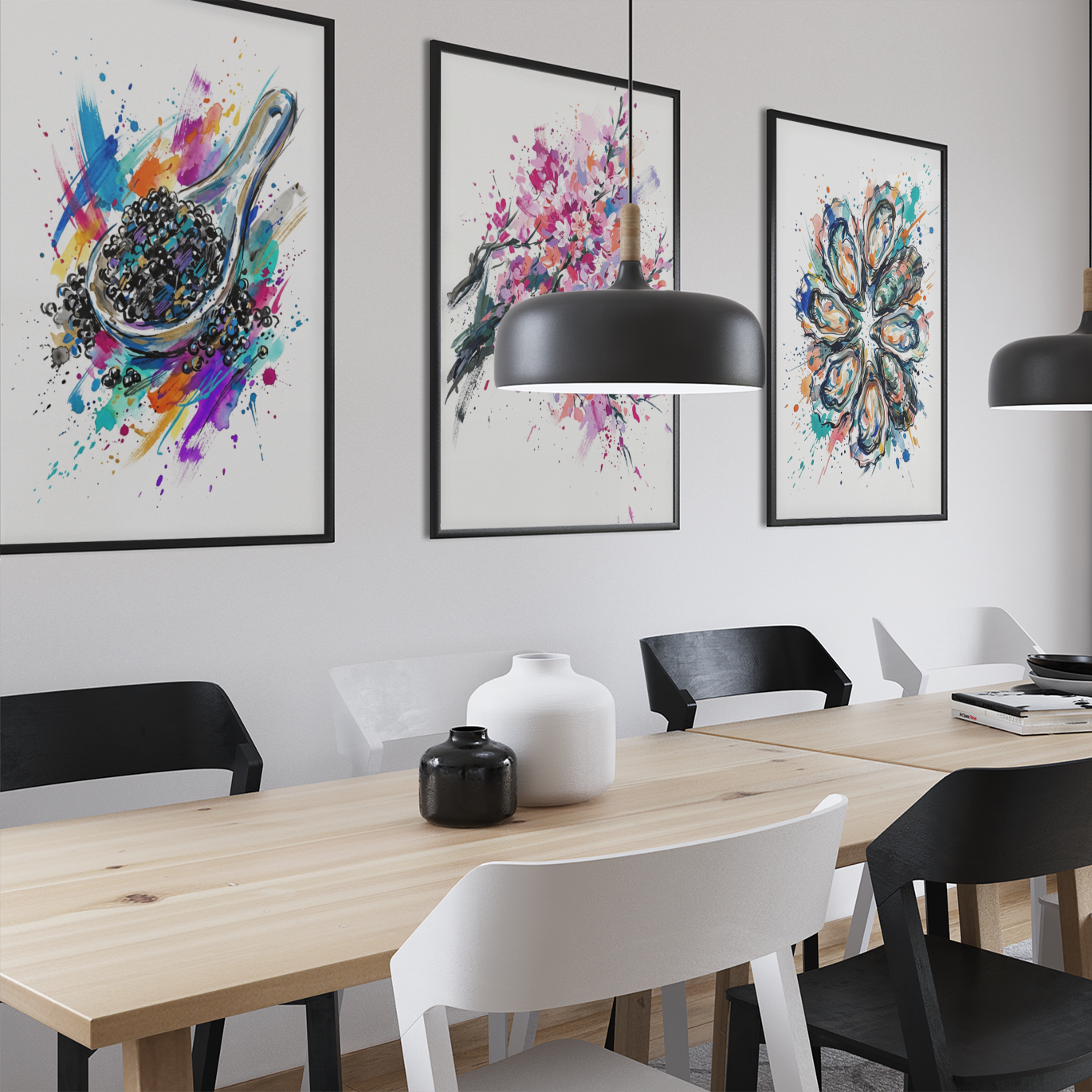 Caviar Spoon – Coloursplash Art Print